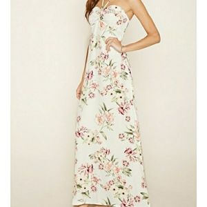 Light Floral Maxi Dress